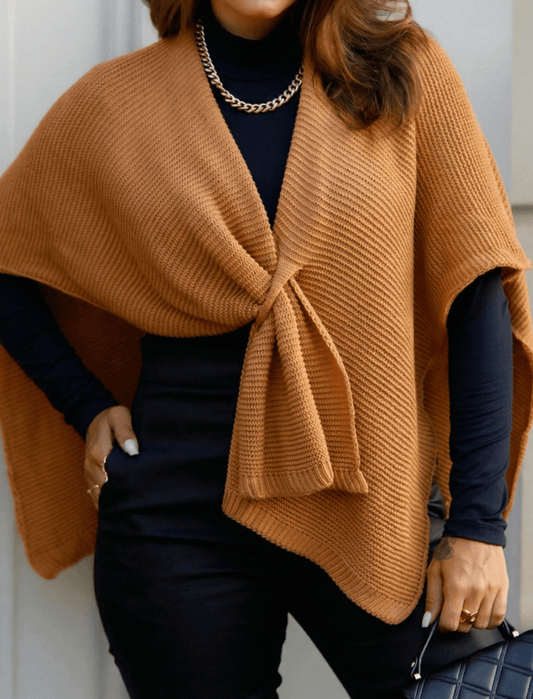 Poncho Tricot Amaro